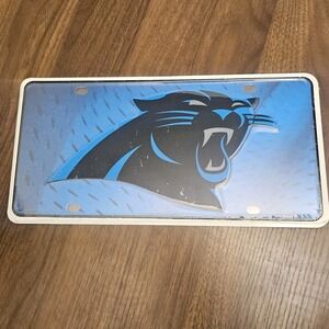 NFL Carolina Panthers License Plate‎